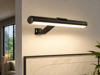 1 Adet CATA CT 2465 Siyah Kasa 1,5W Şarjlı Duvar Tipi Led Aplik 3 Renk