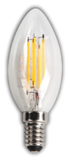 1 Adet CATA CT 4066 Led Rustik Ampul 4W 3200K Gün Işığı E14 Duy