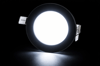 1 Adet CATA CT 5125 Sıva Altı 6W Siyah Kasa Led Spot 6400K Beyaz Işık