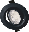 1 Adet CATA CT 5200 Lal Siyah Kasa 7W Sıva Altı Led Spot Beyaz Işık 6400K