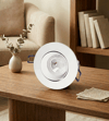 1 Adet CATA CT 5256 Safir Beyaz Kasa 8W Sıva Altı Led Spot Gün Işığı 3200K