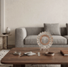 1 Adet CATA CT 6596 Papatya Yuvarlak Dekoratif Cam Spot Kasası GU10 Duy