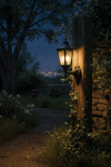 1 Adet CATA CT 7110 Parma Bahçe Duvar Armatür E27 Duy