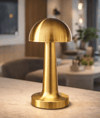 1 Adet CATA CT 8429 Lizbon Gold Kasa Şarjlı Masa Lambası 3 Renk