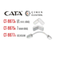 1 Adet CATA CT 9873 Magnetıc Ray Ek Parçası Beyaz