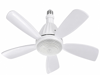 1 Adet FİM Kristal 30W Ledli 5 Kanat Tavan Vantilatörü 1154 Kumandalı 3 Renk E27 Duy
