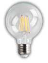 1 Adet KENDAL KES506 Glop Led Rustik Ampul 6W 3200K Gün Işığı E27 Duy