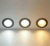 1 Adet NOAS YL38 0530 Siyah Kasa Led Spot 5W 3 Renkli