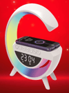 1 Adet NOAS YL86 1240 Simi Kablosuz Şarjlı Bluetoothlu Hoparlörlü Masa Lambası RGB