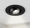 1 Adet NOAS YL94 0201 Siyah Kasa 1W Led Spot 6500K Beyaz Işık