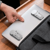 1 Çift Yapışkanlı Katlanabilir Laptop Standı – Mini Notebook Yükseltici, Taşınabilir Kaymaz Laptop Ayağı Bx40