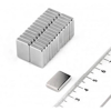 10 Adet 15x10x1.5 mm Köşeli Neodyum Mıknatıs N35 Magnet Dayanıklı Nikel Kaplama