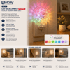 10 Adet Kozalak Led Gece Lambası Gc-17 Bx40
