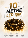 10 Metre LED Işıklı Dekoratif Parti ve Kutlama Aydınlatması