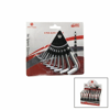 10 Parça  Kartlı Alyan Anahtar Takım Seti120mm-no-1.5-10 Bx40