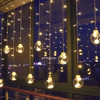 10 Sarkıtlı Kumandalı Dekoratif Top İçi Mini Toplu Led Günışığı Rengi Dekoratif Aydınlatma Bx40