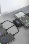 10.000 Mah Powerbank 4 Portlu Hızlı Şarj Dijital Göstergeli