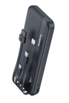 10000 Mah Micro Type-c Usb Lightning 4 Kablolu Hızlı Kablosuz Şarj Powerbank Bx40