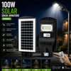 100w - 6500k Solar - Güneş Enerjili Sokak Lambası - Armatür Sensörlü Bahçe-balkon-sokak Ars-348964 Bx40