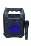 10W Güçlü Ses Performanslı Bluetooth Karaoke Hoparlörü