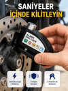 110 dB Alarm Disk Kilidi Motosiklet Scooter Bisiklet Güvenlik Yeni Nesil