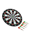 12 İnç Ahşap Dart Tahtası 4 Adet Metal Uçlu Dart Oku Dahil