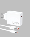 120 Watt Güçlü Hızlı Şarj Adaptörü Huawei P30 P40 Mate 20 Pro Uyumlu