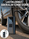 12V Uyumlu Çok İşlevli Akıllı Araç Lastik Pompası Yeni Nesil