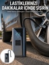 12V Uyumlu Çok İşlevli Akıllı Araç Lastik Pompası Yeni Nesil