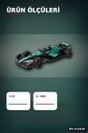 1:32 Aston Martin F1 Metal Diecast Model Araba - Çek Bırak Oyuncak, Koleksiyon BX-313638