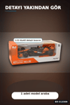 1:32 Lisanslı McLaren F1 Metal Model Araba - Çek Bırak Oyuncak, Hediye BX-313506