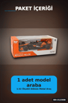 1:32 Lisanslı McLaren F1 Metal Model Araba - Çek Bırak Oyuncak, Hediye BX-313506