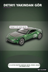 1:32 Metal Aston Martin Vantage Çek Bırak Araba - Diecast Model, Koleksiyonluk Oyuncak BX-313509