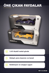 1:43 Lisanslı Metal Maserati GT2 Çek Bırak Model Araba - Koleksiyonluk Oyuncak BX-313636