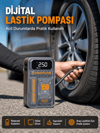150 PSI Kablosuz Dijital Ekranlı Taşınabilir Araç Lastik Pompası