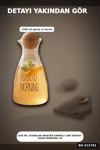 1500 Ml Yuvarlak Mantar Kapaklı Cam Sürahi - Good Morning Yazılı - Bulaşık Makinesi Uyumlu BX-313781