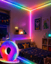 16 Milyon Renk RGB Neon Şerit Led İç ve Dış Mekan Dekor Işığı