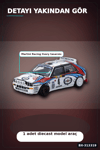 1/64 Diecast Lancia Delta Integrale 1992 Monte Carlo Birincisi Auriol Model Araba BX-313319