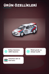 1/64 Metal Ford Escort RS Cosworth WRC 1994 Sanremo Maketi - Koleksiyonluk Model BX-313345