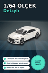 1/64 Ölçekli Metal Diecast Model Bentley Batur Bonneville Pearl Araba Koleksiyon BX-313379