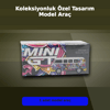 1/64 Ölçekli Volkswagen T1 Minibüs Diecast Model Araba - Koleksiyonluk Mizu Design