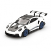1/64 Porsche 911 (992) GT3 RS Weissach Package White with Indigo Blue