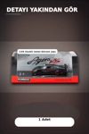 1/64 Siyah Karbon Fiber Kırmızı Detaylı Koenigsegg Agera RS Diecast Model Araba BX-313337