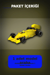 1987 Monaco GP Birincisi Ayrton Senna Lotus 99T #12 1/64 Olcekte Model Araba BX-313381