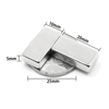2 Adet 20x10x5 mm Neodyum Magnet N35 Güçlü Mıknatıs Köşeli ve Dayanıklı Nikel Kaplama