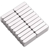 2 Adet 20x10x5 mm Neodyum Magnet N35 Güçlü Mıknatıs Köşeli ve Dayanıklı Nikel Kaplama