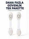 2 Adet Güçlü Yapışkanlı Çocuk Güvenlik Kilidi