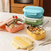 2 Bölmeli Yemek Kabı - 304 Paslanmaz Çelik - 900 ml