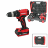 2 Kademe Hız - Vites Şarjlı=çift Batarya 17pcs Uçlu Matkap 0-350 / 0-1350 Rpm 21v/2.0a Lı-ıon Rdx-3375a Bx40