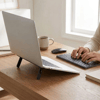 2 Kademeli Katlanabilir Laptop Standı – Kendiliğinden Güçlü Yapışkanlı, Ergonomik tablet Yükseltici Bx40